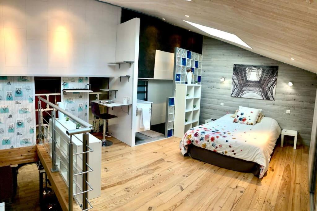 Апартаменты Duplex Atypique 20' De Toulouse Leguevin Экстерьер фото